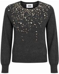 Alpha Studio - Pull Col Rond - Lyst