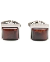 Tateossian - Titanium Classic Cufflinks - Lyst