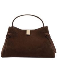 Yuzefi - Suede Gyoza Handbag - Lyst