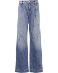 Ralph Lauren - Kirahn Full Length Pleated Jeans - Lyst