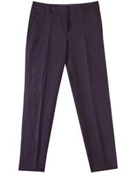 Paul Smith - Linen Pleated Trousers - Lyst