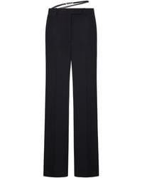 Tom Ford - Straight-Leg Tailored Trousers With A Th - Lyst