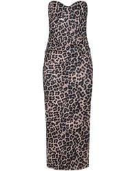 Twentyfourhaitch - Dress Made Of Polyester Blend - Lyst