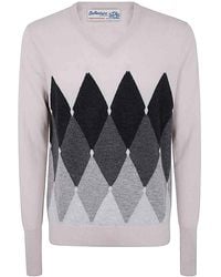 Ballantyne - Maglione Con Scollo A V - Lyst