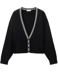 Versace - Cardigan Mit Streifen - Lyst