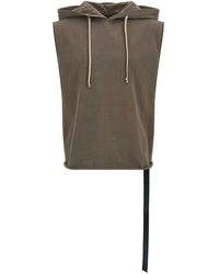 Rick Owens - Hooded Tunic Top - Lyst