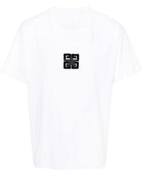 Givenchy - 4G Stars Cotton T-Shirt - Lyst