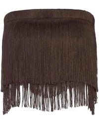 Bless - Dara Top With Fringes - Lyst