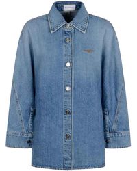 Givenchy - Cocoon Denim Shirt Clothing - Lyst