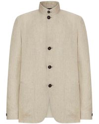 ZEGNA - Oasi Lino Chore Jacket - Lyst