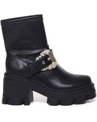 Versace Jeans Couture - Stivaletti Chunky - Lyst