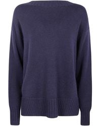 Drumohr - Long Sleeve Crew Neck Aweater - Lyst