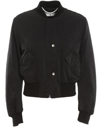Off-White c/o Virgil Abloh - Tech Fabric Bomber Jacket - Lyst