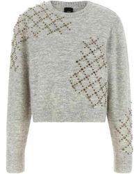 Pinko - Rundhalspullover - Lyst