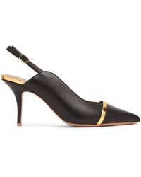Malone Souliers - Marion 70 Leather Slingback Pumps - Lyst