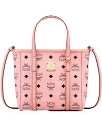 MCM - Borsa Mini Toni Con Cerniera Superiore - Lyst