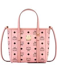 MCM - Borsa Mini Toni Con Cerniera Superiore - Lyst