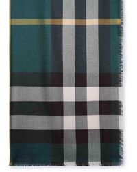 Burberry - Cashmere Blend Scarf - Lyst