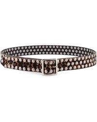 Golden Goose - Leo Leather Belt - Lyst