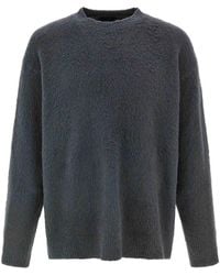 Roberto Collina - Shearling Cotton Sweater - Lyst