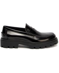 Tod's - Patent-leather Loafers - Lyst