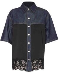 Stella McCartney - Embroidered Denim Shirt - Lyst