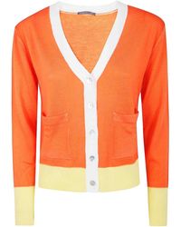 In bed with You - V Neck Pockets Cardigan Jacket - Lyst