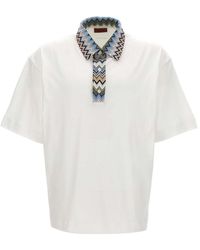 Missoni - Zigzag Collar Shirt Polo - Lyst