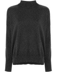 Brunello Cucinelli - Long Sleeve Turtle-Neck Sweater - Lyst