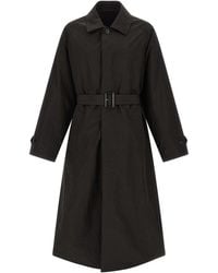 Ssstein - Technical Fabric Trench Coat - Lyst