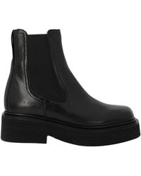 Marni - Leather Chelsea Boots - Lyst