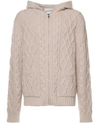 Amaranto - Wool Blend Cardigan - Lyst