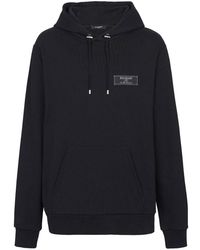 Balmain - Pierre Label Hoodie, Long Sleeves, , 100% Organic Cotton, Size: Large - Lyst