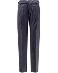 Dolce & Gabbana - Virgin Wool Trousers With Pleats - Lyst