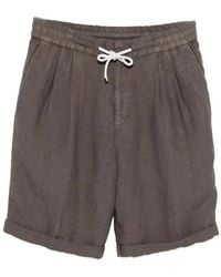 Brunello Cucinelli - Bermuda Shorts With Drawstring - Lyst