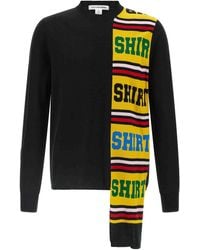 Comme des Garçons - Intarsia Sweater - Lyst