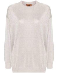 Missoni - Metallic Knit Jumper - Lyst