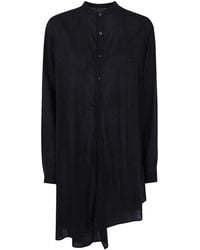 Y's Yohji Yamamoto - Stand Collar Blouse - Lyst