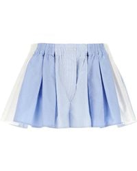 Alexander Wang - 'Pleated Boxer' Shorts - Lyst