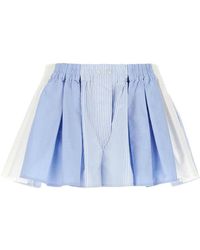 Alexander Wang - 'Pleated Boxer' Shorts - Lyst