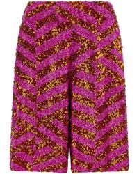 Dries Van Noten - 'Pomy Bis' Bermuda Shorts - Lyst