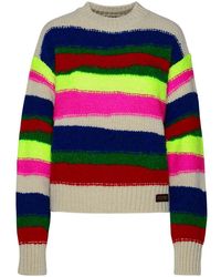 DSquared² - Color Alpaca Blend Sweater - Lyst