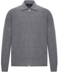 Nome - Cashmere Jacket With Zip - Lyst