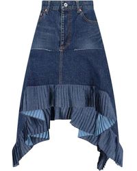Sacai - Gonna Midi - Lyst
