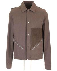 Rick Owens - Tour Snap Front Jacket - Lyst