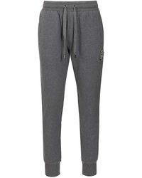 Dolce & Gabbana - Jersey Trousers With Heraldic Patch - Lyst