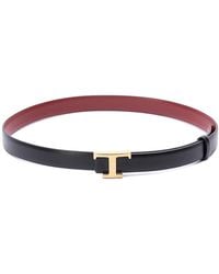 Tod's - T Logo Belt - Lyst