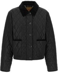 Burberry - Cropped Jacket - Lyst