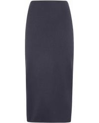 Thelatest - Bree Wool Polyester Ab Long Dress - Lyst