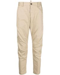 DSquared² - Cotton Chino Trousers - Lyst